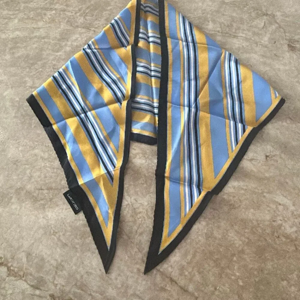 Lands End Silk Scarf